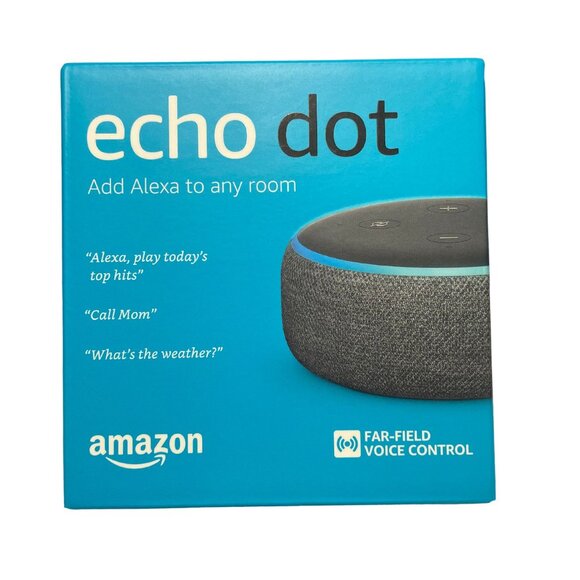3 Rd Generation Amazon Echo Dot speaker Alexa - Picture 1 of 6